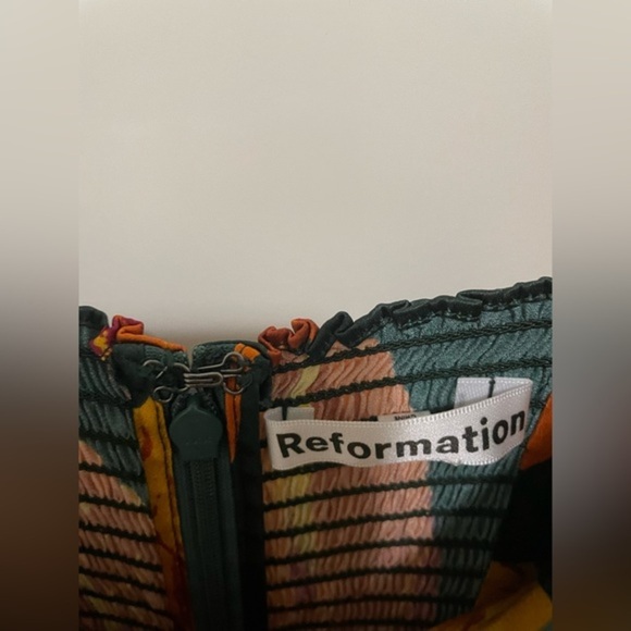 New Reformation Frankie Dress Daiquiri - Picture 6 of 6